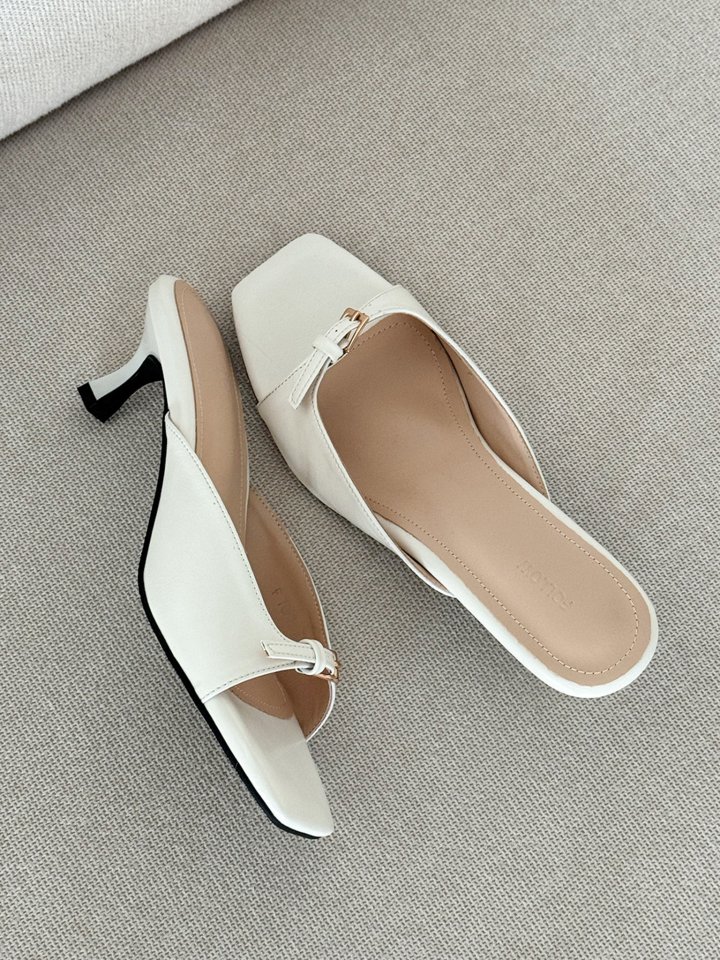 Vade - Korean Women Fashion - #restrostyle - Slim Soft Cloud Slingback - 4