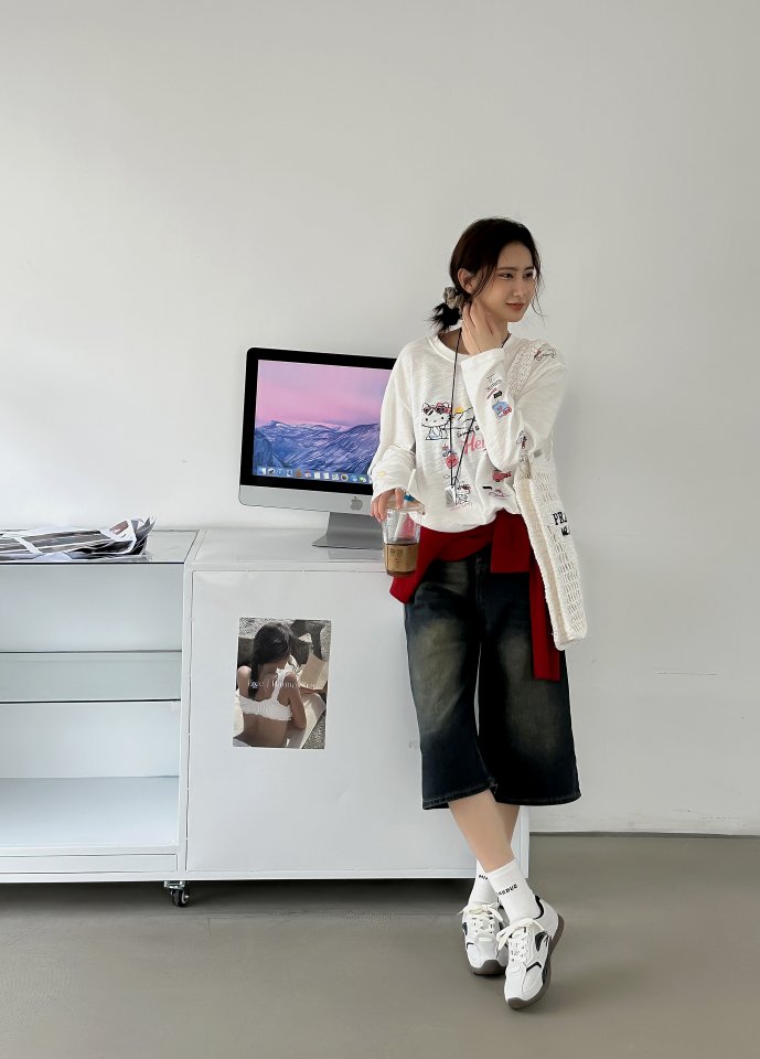 Vade - Korean Women Fashion - #shopsmall - Basic Sneakers Round - 7