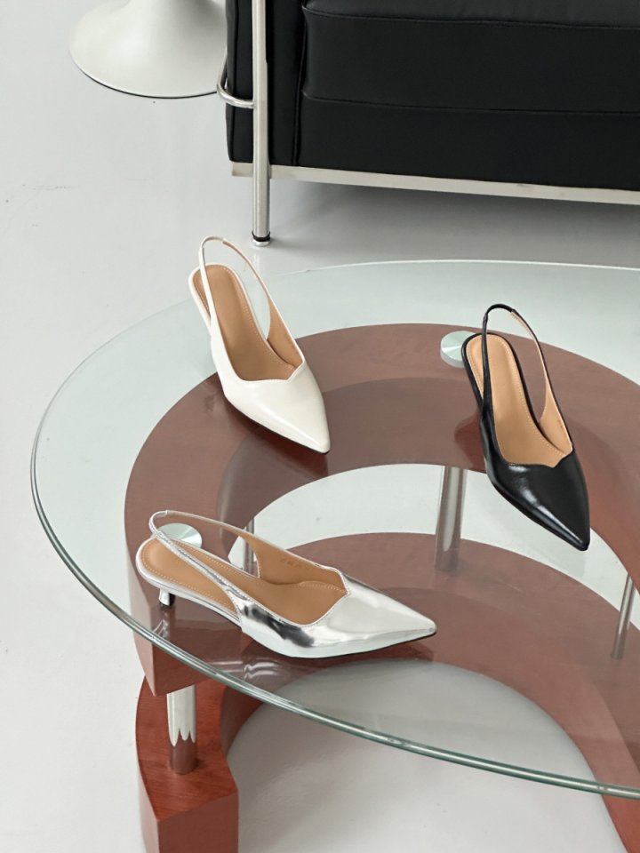 Vade - Korean Women Fashion - #shopsmall - Stiletto Slingback - 3