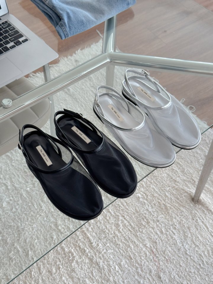 Vade - Korean Women Fashion - #shopsmall - Mesh Bloafer Flats