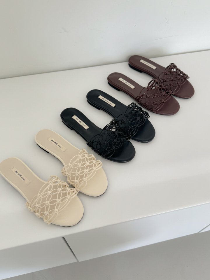 Vade - Korean Women Fashion - #thatsdarling - Sandals Jelly Mesh High Quality Round Slipper - 2