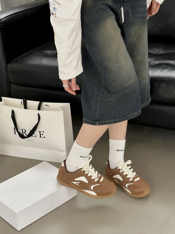 Vade - Korean Women Fashion - #thatsdarling - Basic Sneakers Round - 8