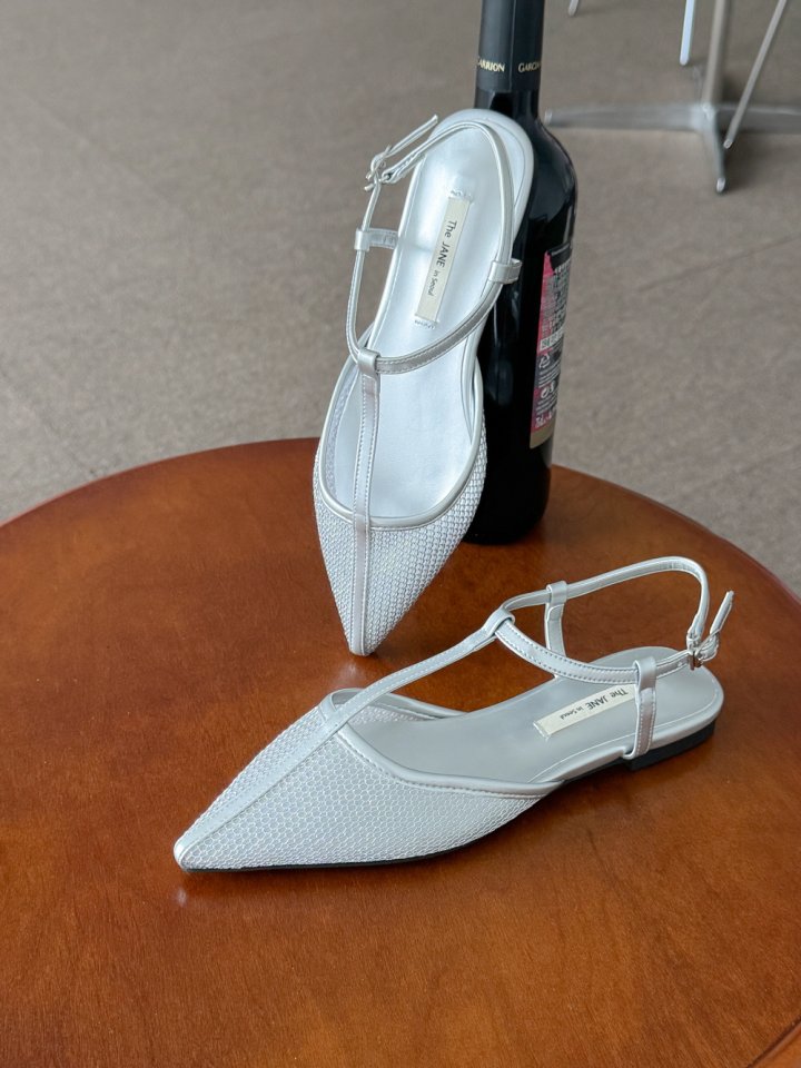 Vade - Korean Women Fashion - #thatsdarling - Stiletto Gladiator Strap Flats - 7