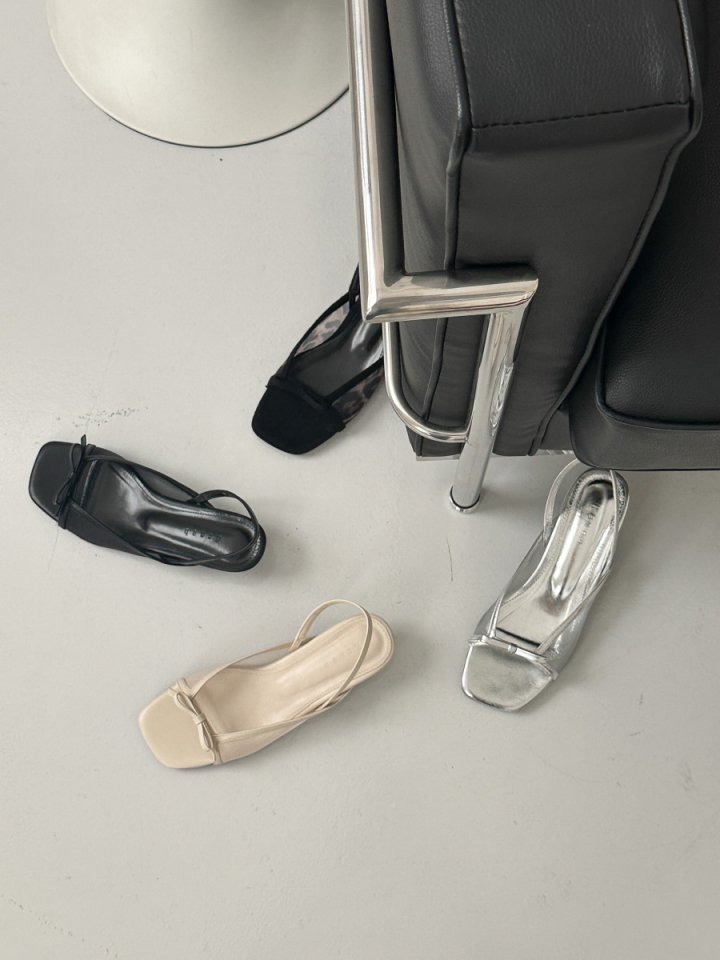 Vade - Korean Women Fashion - #thatsdarling - Ribbon Strap Sandals - 5