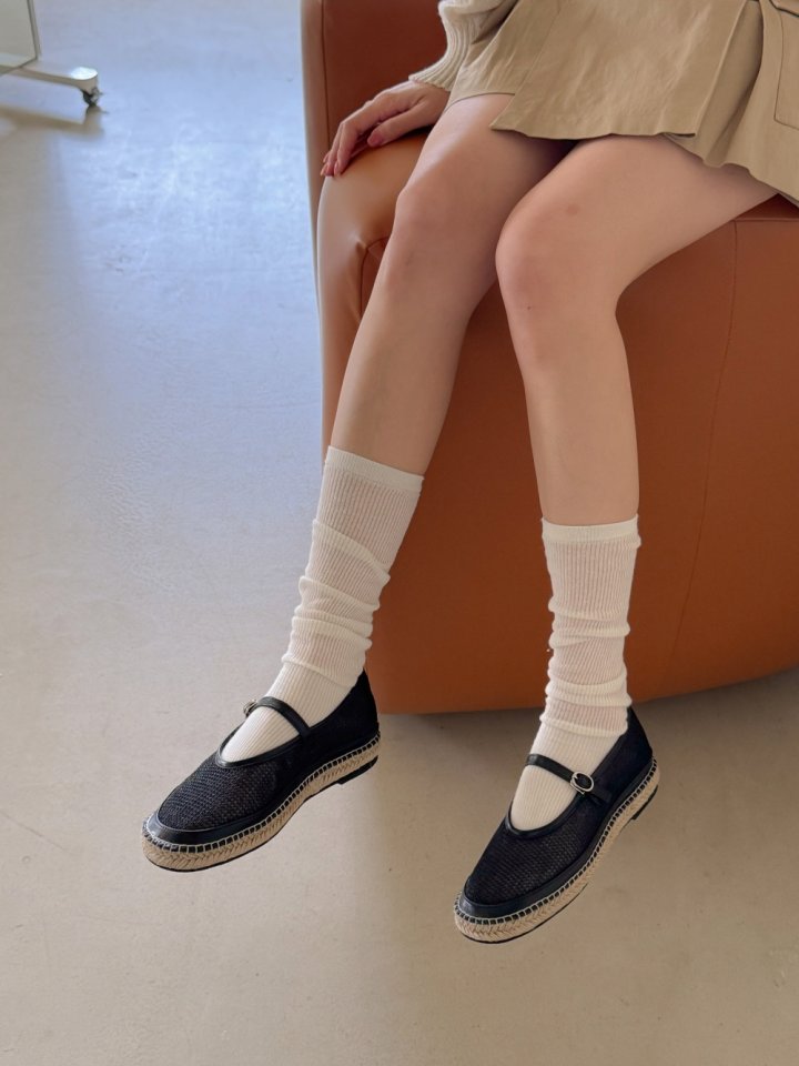 Vade - Korean Women Fashion - #thelittlethings - Mesh Mary Jane Flat - 2