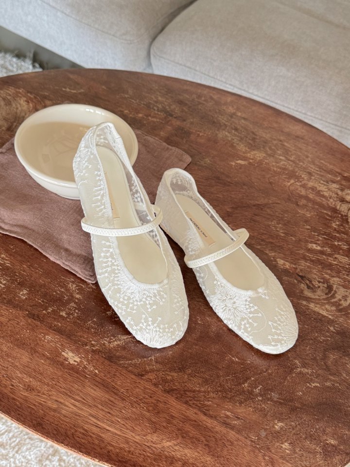 Vade - Korean Women Fashion - #thelittlethings - Mesh Flat