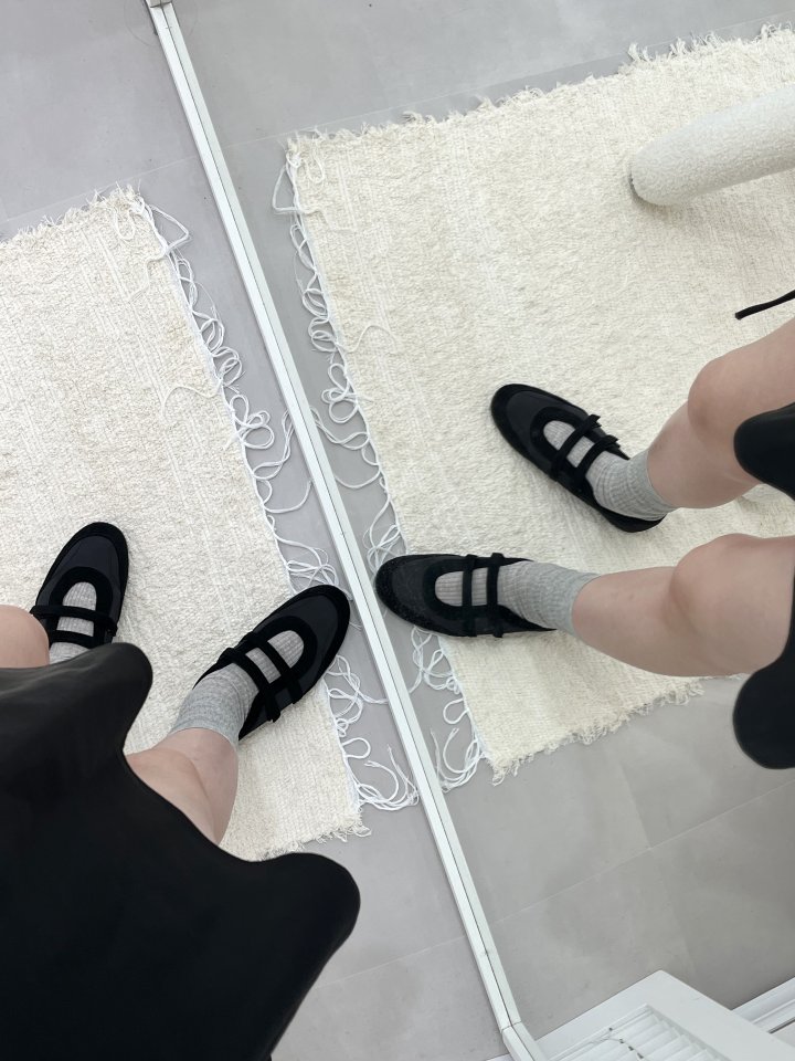 Vade - Korean Women Fashion - #thelittlethings - Soft Velcro Ballet Sneakers - 12