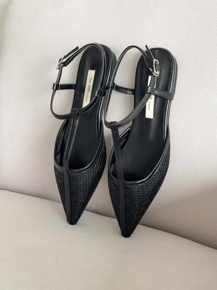 Vade - Korean Women Fashion - #thelittlethings - Stiletto Gladiator Strap Flats - 8