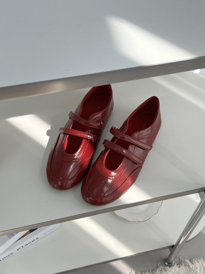 Vade - Korean Women Fashion - #vintageinspired - Soft Velcro Ballet Sneakers - 5