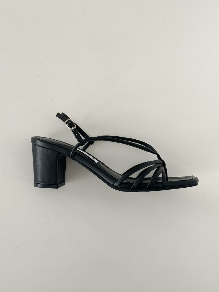 Vade - Korean Women Fashion - #vintageinspired - Summer Sandals Heel Slingback - 5