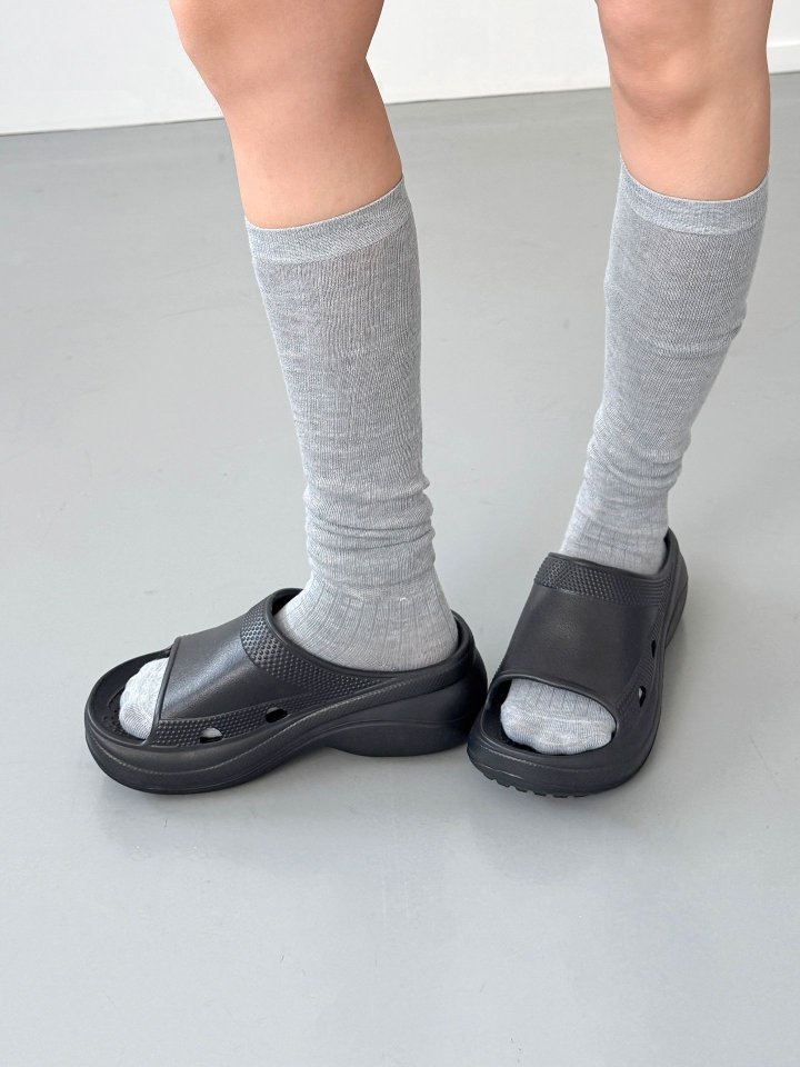 Vade - Korean Women Fashion - #vintagekidsstyle - EVA Slipper Platform Sandals - 12