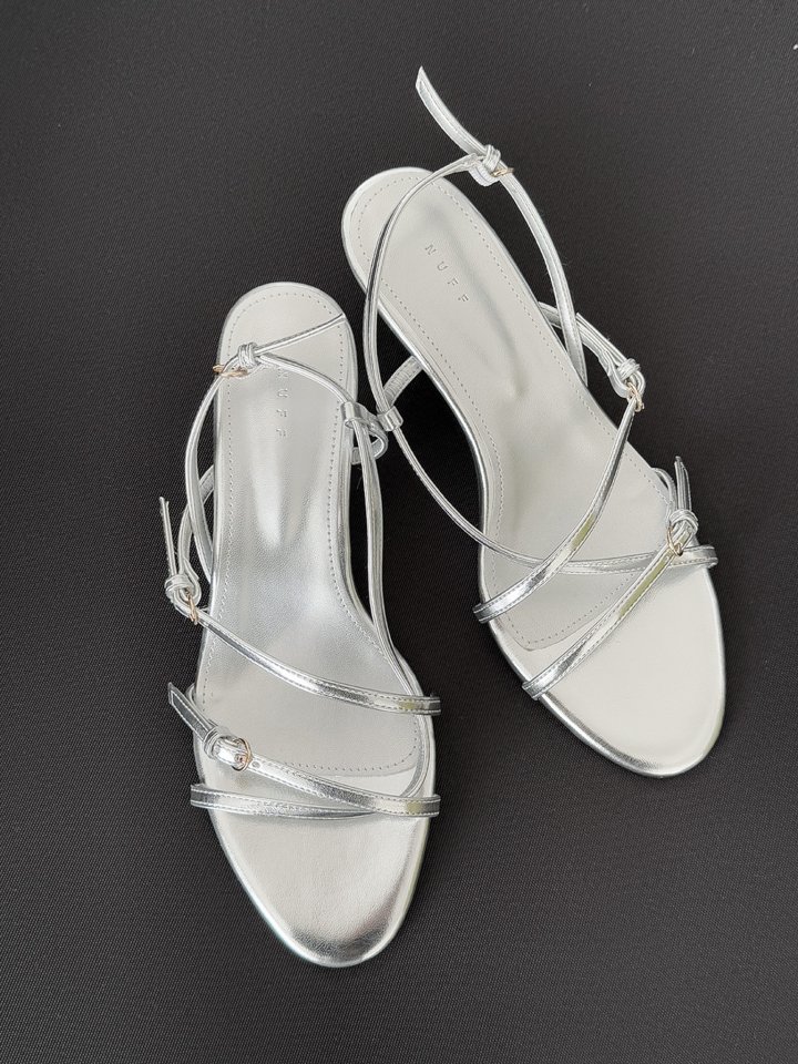 Vade - Korean Women Fashion - #vintagekidsstyle - Round 5cm Slingback Sandals Heel - 3