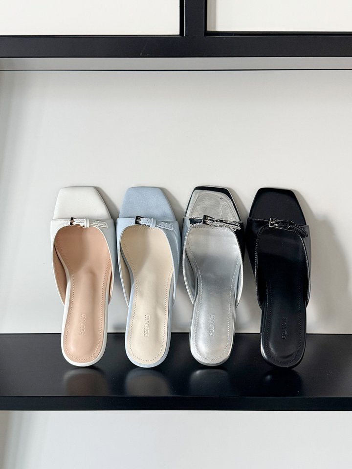 Vade - Korean Women Fashion - #vintagekidsstyle - Slim Soft Cloud Slingback