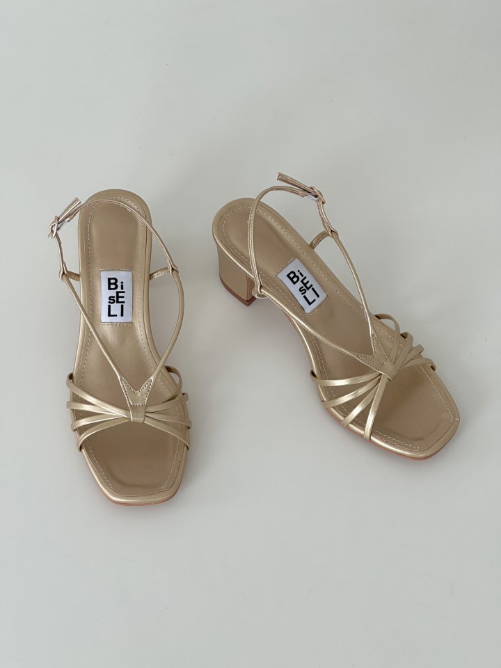 Vade - Korean Women Fashion - #vintagekidsstyle - Summer Sandals Heel Slingback - 6