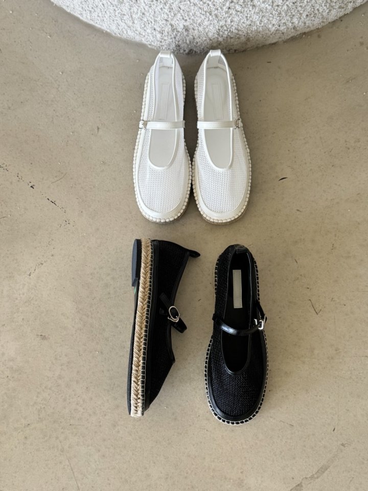 Vade - Korean Women Fashion - #womensfashion - Mesh Mary Jane Flat - 12