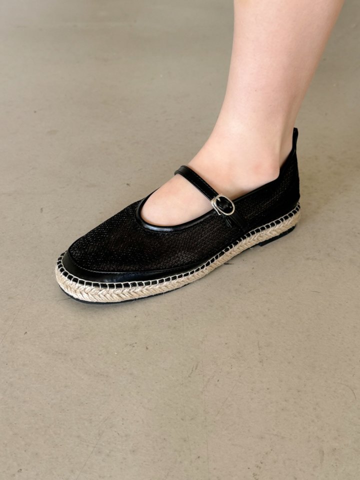 Vade - Korean Women Fashion - #momslook - Mesh Mary Jane Flat - 4