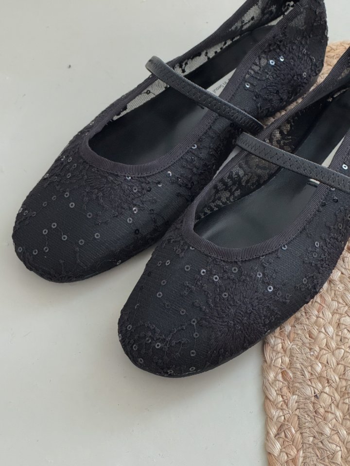 Vade - Korean Women Fashion - #womensfashion - Mesh Flat - 3