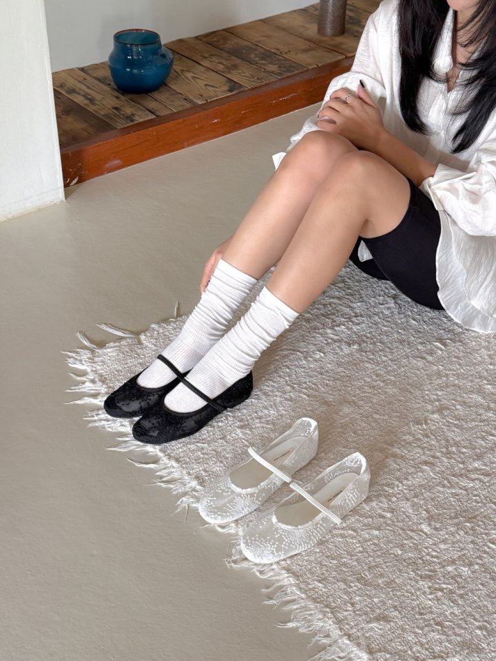 Vade - Korean Women Fashion - #womensfashion - Mesh Flat - 9