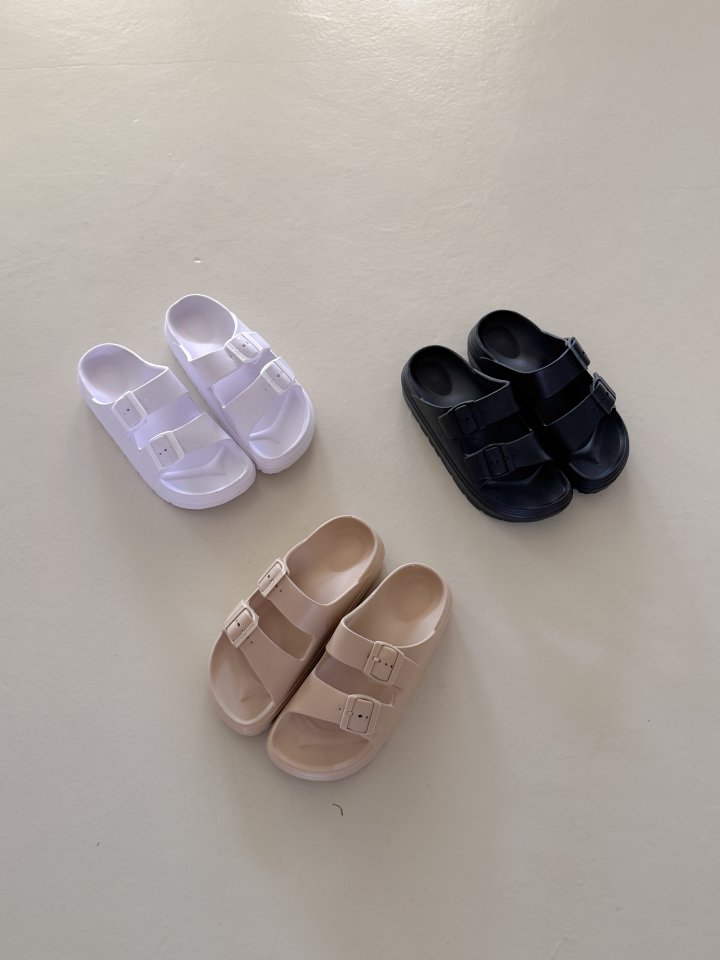 Vade - Korean Women Fashion - #womensfashion - Buckle Birkenstock Style EVA Slipper