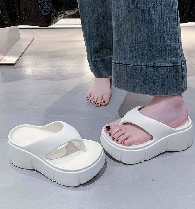 Vade - Korean Women Fashion - #womensfashion - Platform Flip-Flop Sandals EVA Slipper - 6