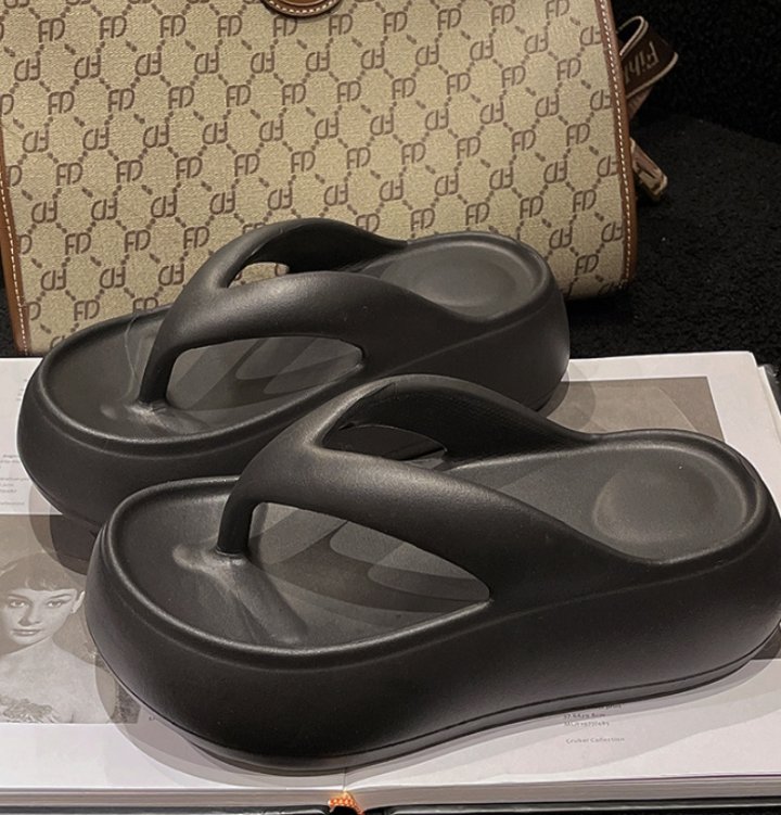 Vade - Korean Women Fashion - #womensfashion - Basic Platform EVA Slipper - 7