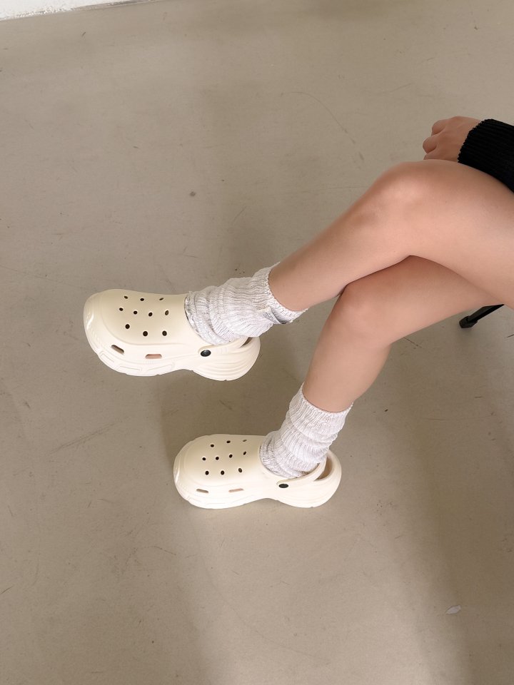 Vade - Korean Women Fashion - #momslook - Summer Sandals EVA Basic Crocs Slipper - 4