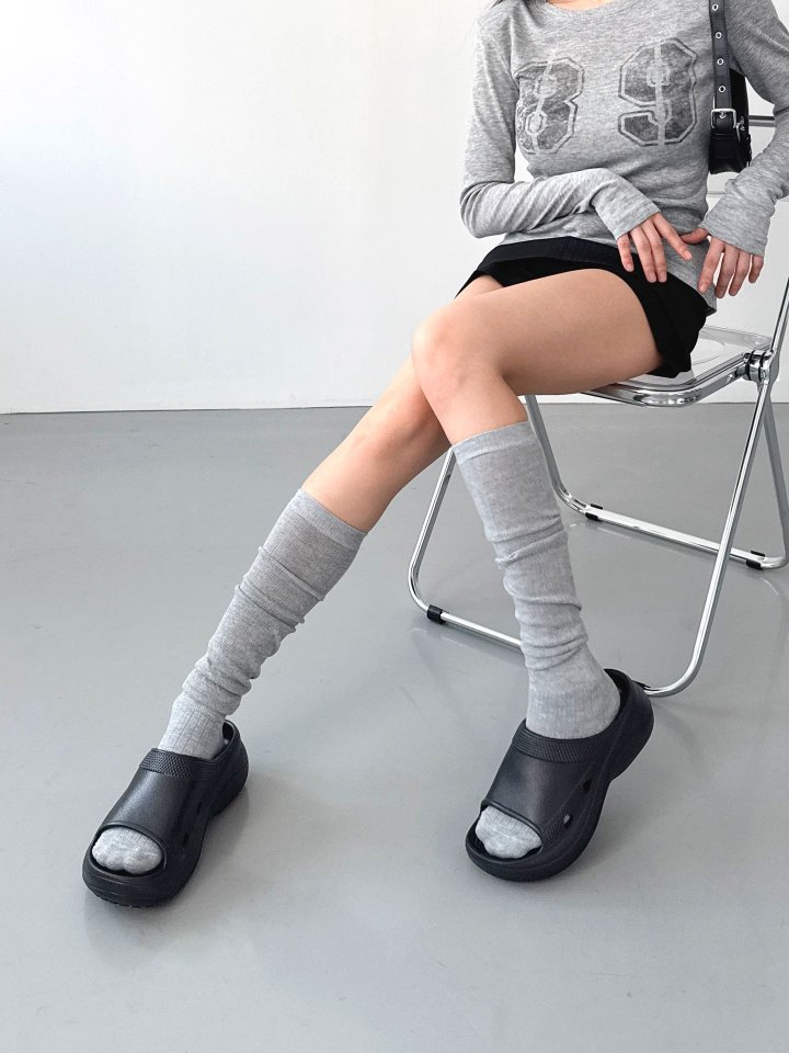 Vade - Korean Women Fashion - #momslook - EVA Slipper Platform Sandals - 4