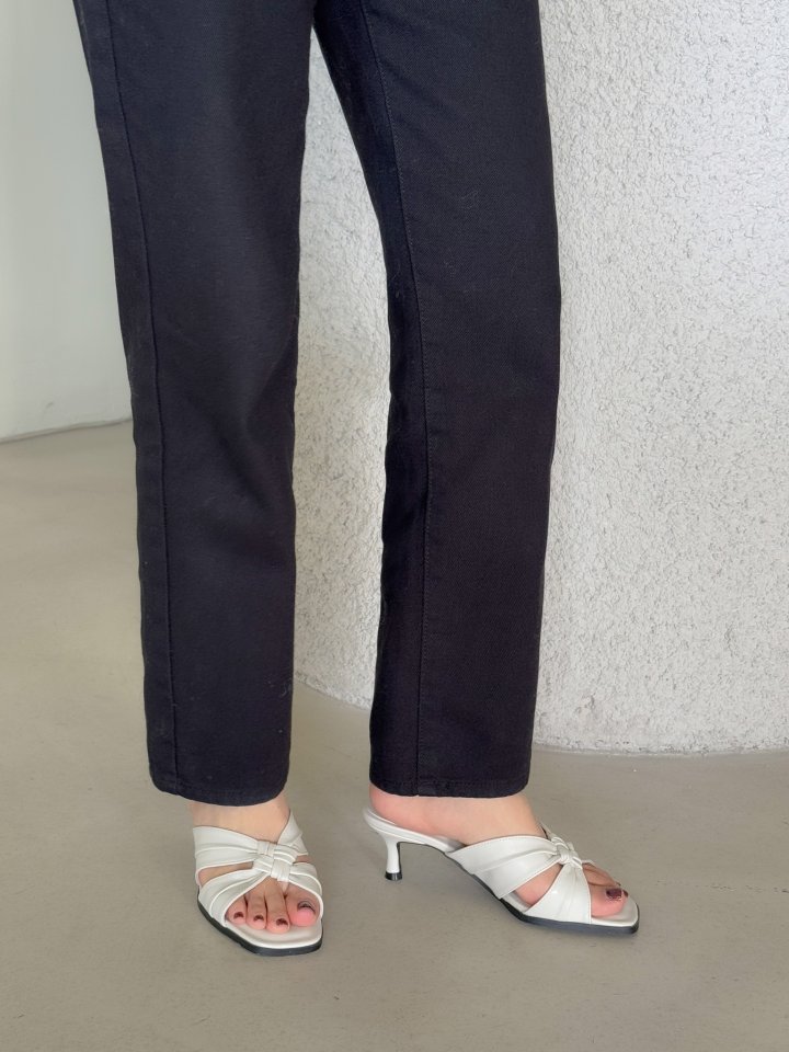 Vade - Korean Women Fashion - #womensfashion - Basic Twisted Sandals - 5