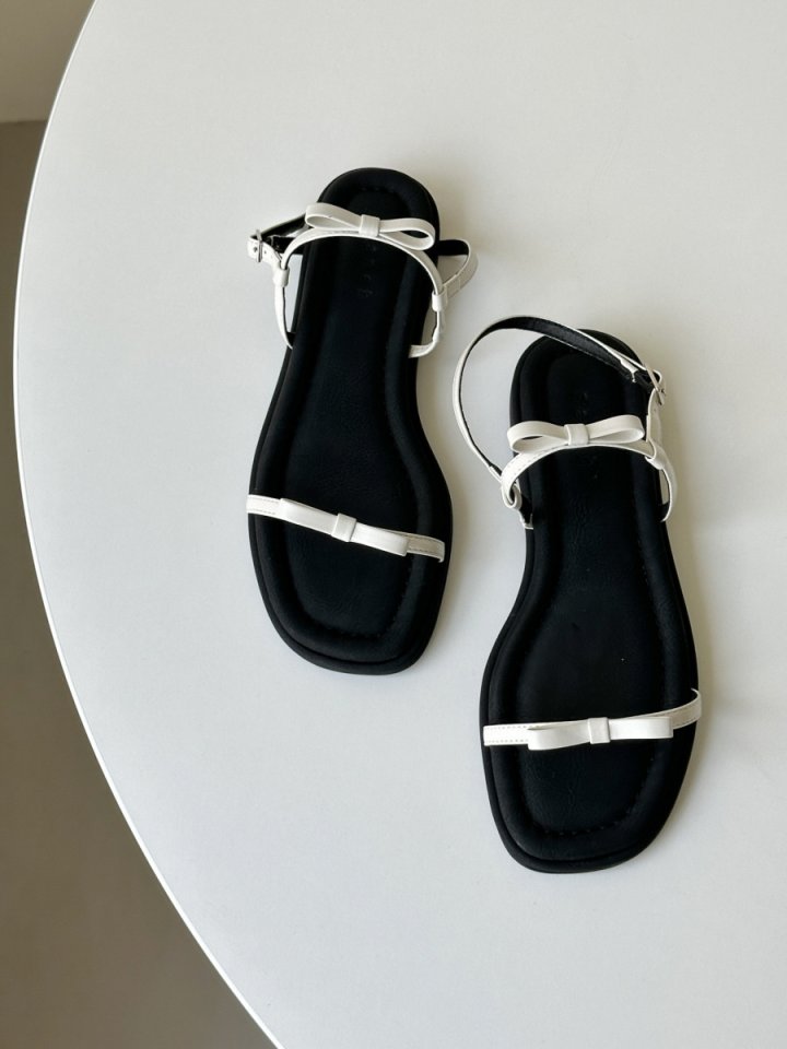 Vade - Korean Women Fashion - #momslook - Ribbon Strap Sandals - 4