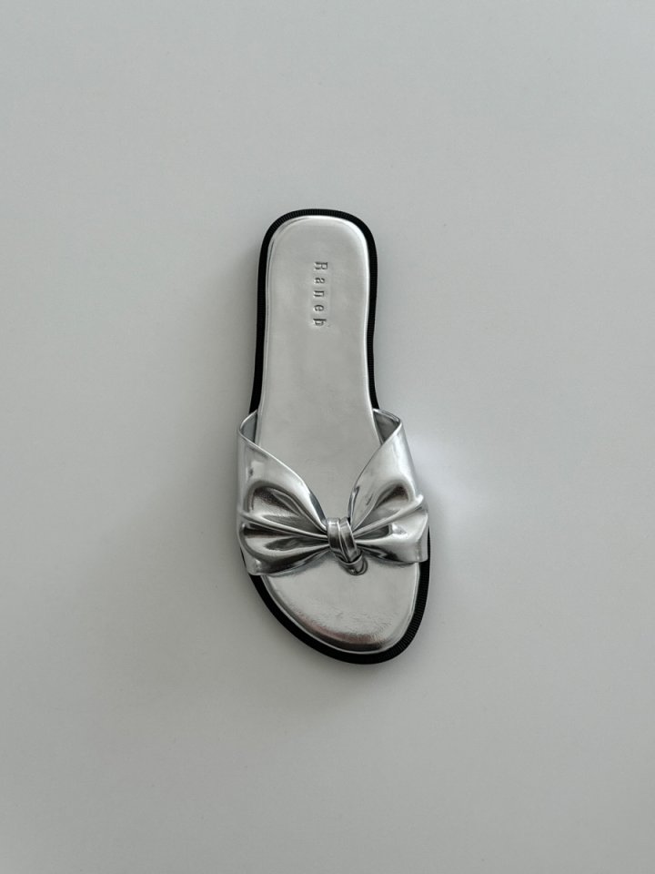 Vade - Korean Women Fashion - #womensfashion - Ribbon Point Flip-Flop - 3