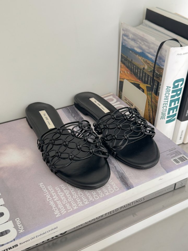 Vade - Korean Women Fashion - #womensfashion - Sandals Jelly Mesh High Quality Round Slipper - 7