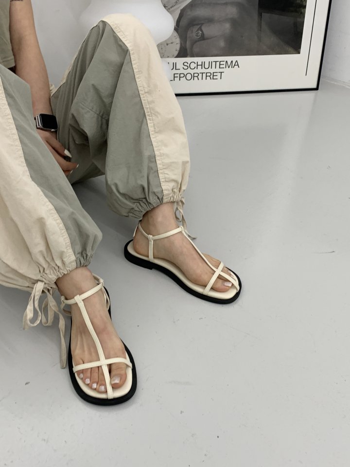 Vade - Korean Women Fashion - #womensfashion - Round Sandals Heel Slipper - 2