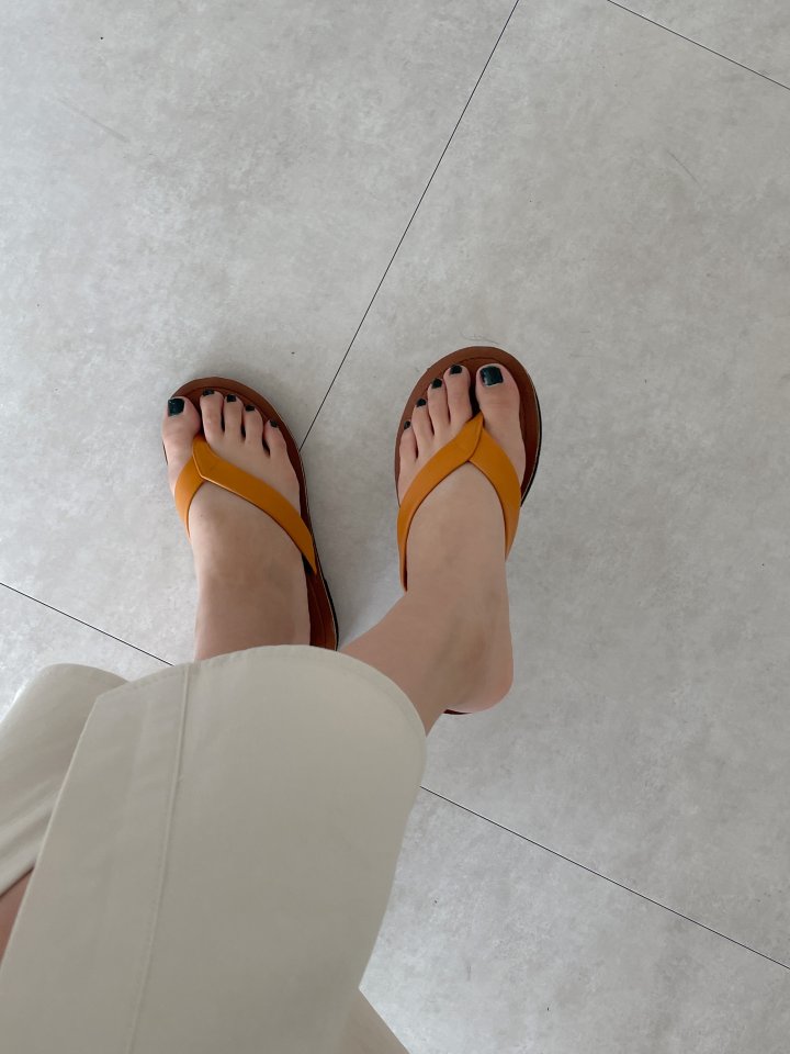 Vade - Korean Women Fashion - #womensfashion - Summer Sandals Flip-Flop Slipper Low Heel Modern - 6