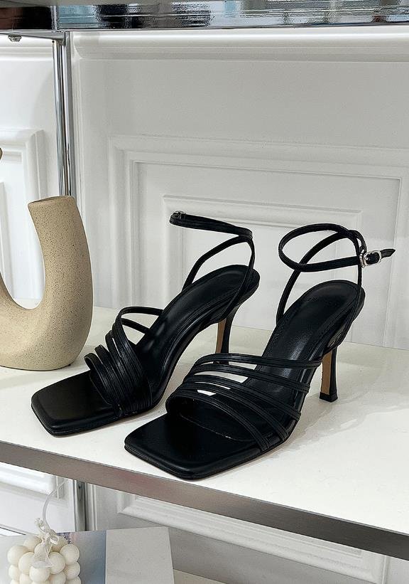 Vade - Korean Women Fashion - #womensfashion - Square Strap Sandals - 2