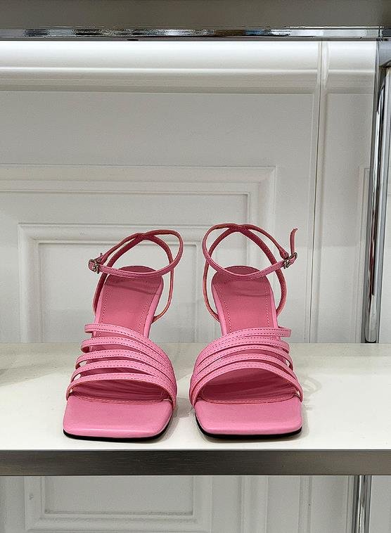 Vade - Korean Women Fashion - #momslook - Square Strap Sandals - 4