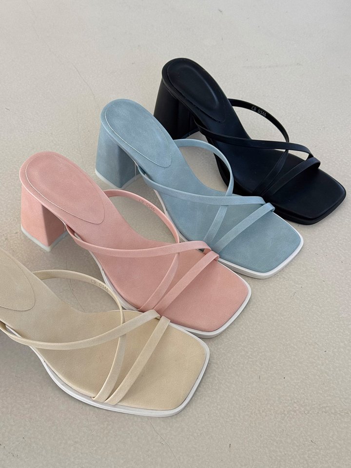 Vade - Korean Women Fashion - #womensfashion - Vivid Pastel Sandals