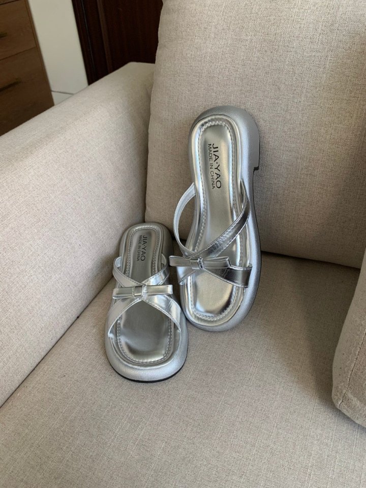 Vade - Korean Women Fashion - #womensfashion - Ribbon Sandals - 2
