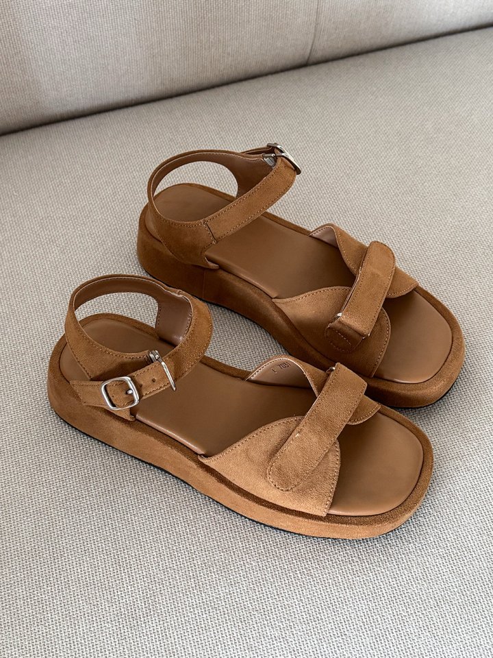 Vade - Korean Women Fashion - #womensfashion - Sandals Ribbon Platform - 3