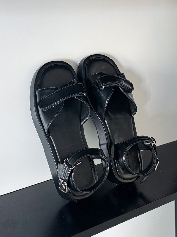 Vade - Korean Women Fashion - #womensfashion - Sandals Ribbon Platform - 5