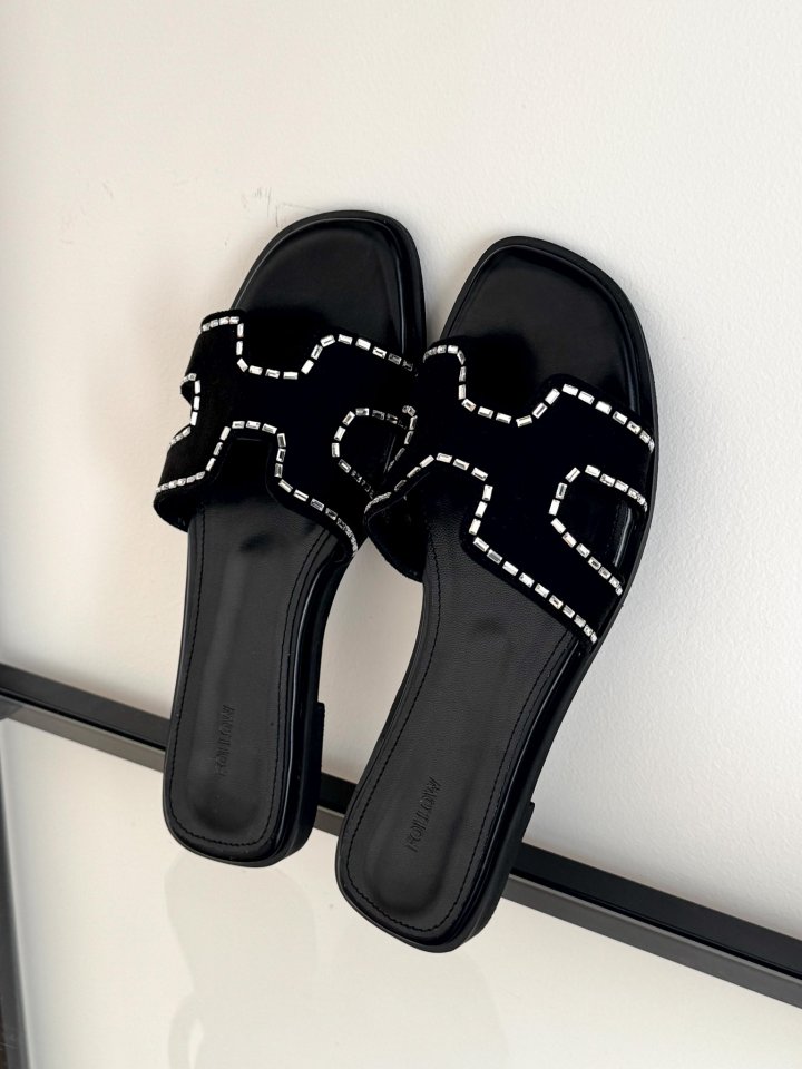 Vade - Korean Women Fashion - #momslook - LL Slipper Round Sandals - 4
