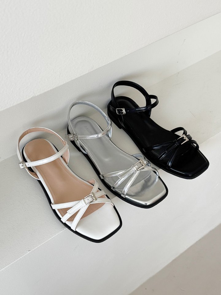 Vade - Korean Women Fashion - #womensfashion - Ankle Strap Slippers - 3