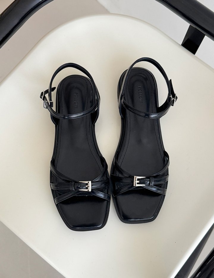 Vade - Korean Women Fashion - #womensfashion - Ankle Strap Slippers - 9