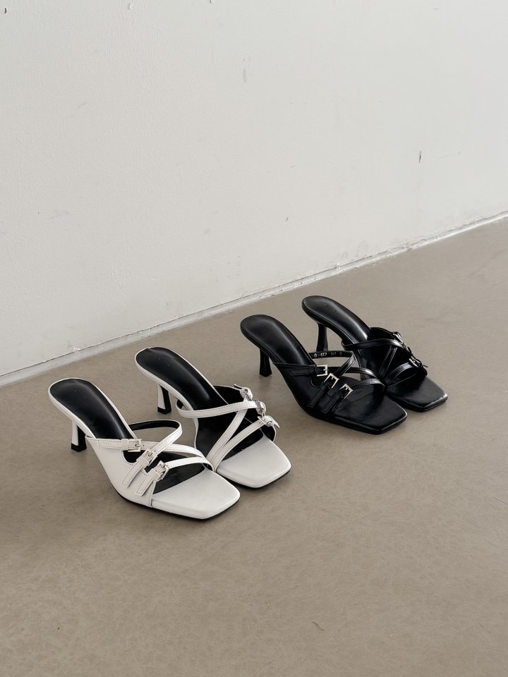 Vade - Korean Women Fashion - #womensfashion - Slim X Strap Slingback