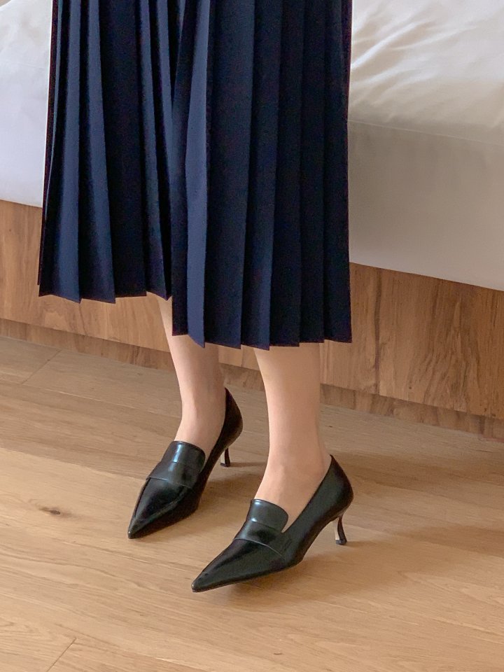 Vade - Korean Women Fashion - #womensfashion - Loafer Heel Classic - 12