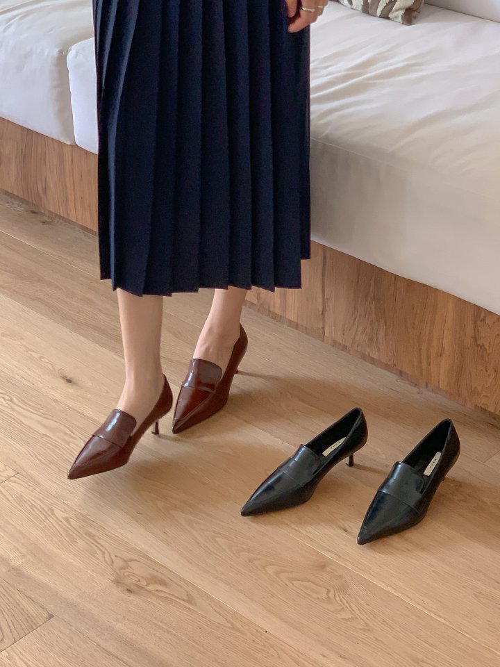 Vade - Korean Women Fashion - #womensfashion - Loafer Heel Classic - 6