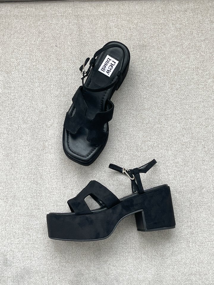 Vade - Korean Women Fashion - #womensfashion - Chunky Platform Way Elle Slipper Sandals - 11