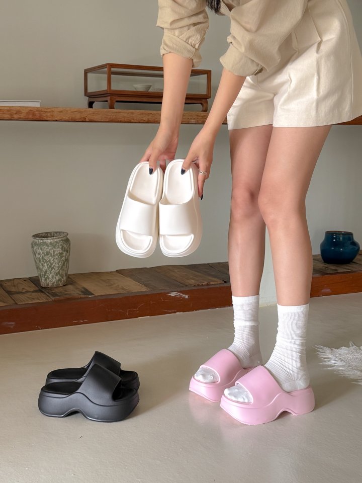 Vade - Korean Women Fashion - #womensfashion - Platform Sandals EVA Slippers - 9