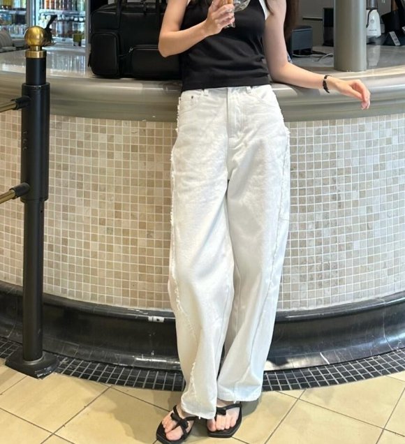 Vade - Korean Women Fashion - #womensfashion - Open-toe Toe Point Slipper Ribbon Sandals - 6