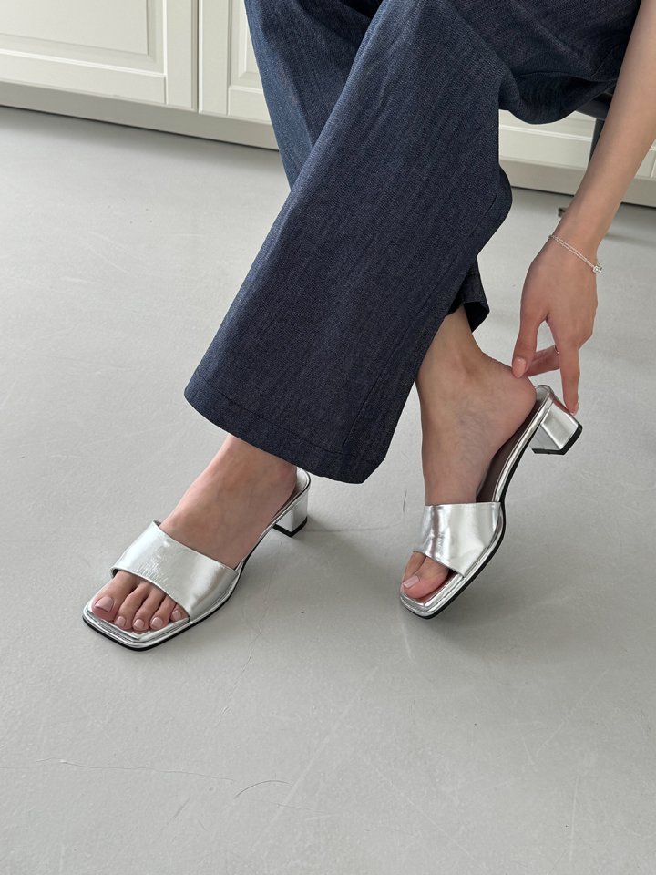 Vade - Korean Women Fashion - #womensfashion - Summer Mule Sandals Slipper Heels - 10
