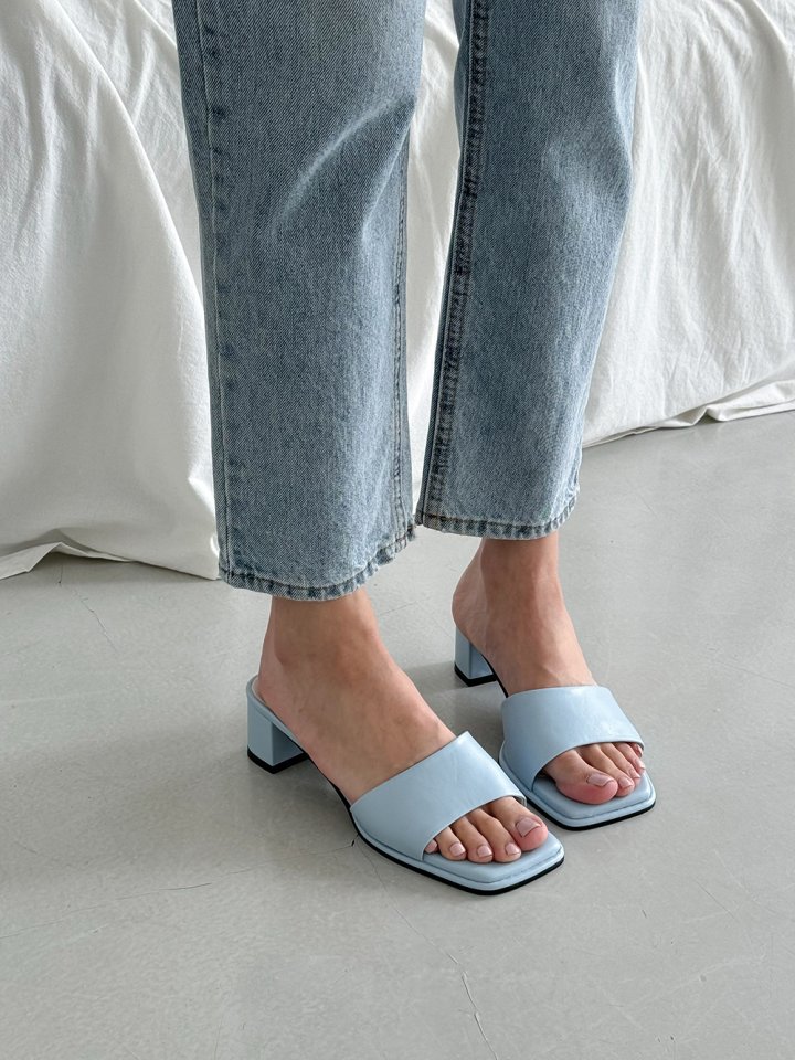 Vade - Korean Women Fashion - #womensfashion - Summer Mule Sandals Slipper Heels - 2